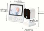 Baby monitor, NO NEED APP,PHONE OR WIFI, it is a camera with separated monitor,wireless connection directly