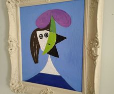 27 x 31 replica picasso oil painting