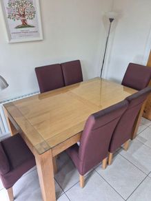 Table and 6 chairs