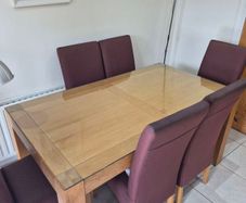 Table and 6 chairs