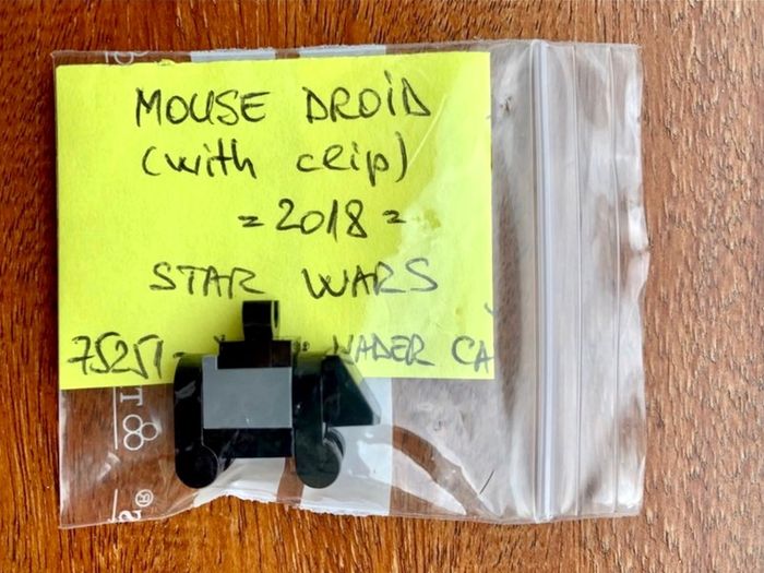 Lego minifigure Mouse Droid (with clip) sw0983 - 2019