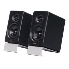 Edifier M60 Compact Desktop Speakers 2.0 Bluetooth 5.3, 66W RMS, Hi-Res Wireless Audio, LDAC, 3 inch Mid Bass & 1 inch Tweeter, USB-C/AUX Inputs, Multimedia Speaker with Stands for PC Gaming & Music Black