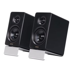 Edifier M60 Compact Desktop Speakers 2.0 Bluetooth 5.3, 66W RMS, Hi-Res Wireless Audio, LDAC, 3 inch Mid Bass & 1 inch Tweeter, USB-C/AUX Inputs, Multimedia Speaker with Stands for PC Gaming & Music Black