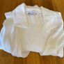 Cropped satin shirt Image 4