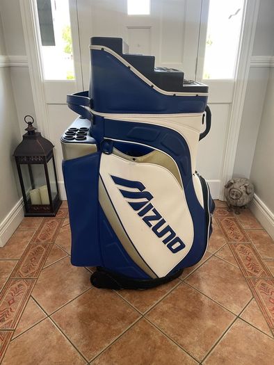 Mizuno Fitting Centre Extra Large Display Wheeled Golf Bag - Man Cave, Home Sim