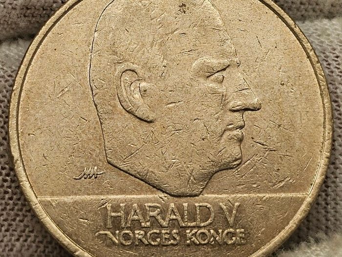 Norway 2002 20 Kroner Haralf V Coin