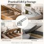 Ottoman Bed Gas Lift Mechanism Image 2