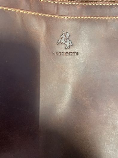 Redbreast whiskey Visconti leather Satchel type laptop bag