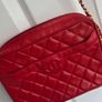 Stunning Genuine Entrupy certified Chanel Red Bag Vintage Excellent Camera bag Crossbody Image 2