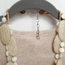 Cream bead necklace Image 3