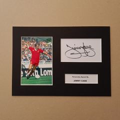 Liverpool FC legend JIMMYCASE autograph