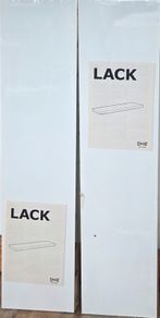 2 Ikea Lack Wall Shelves