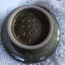 A& J Young,Gresham, Norfolk/ studio pottery fruit strainer Image 3