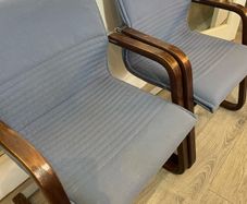 Pair of W German Cantilever armchsirs