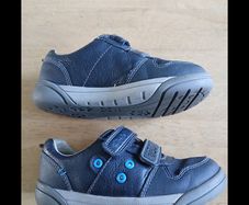 Navy Clarks Boys Shoes