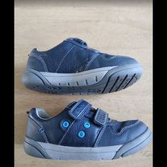 Navy Clarks Boys Shoes