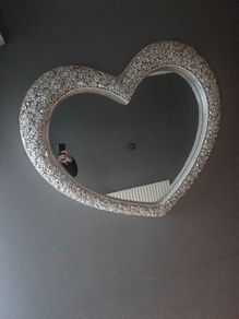 Large wall mirror