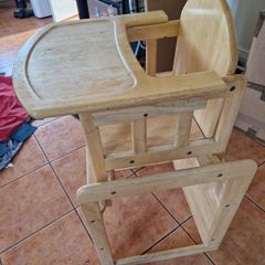 Wooden Baby High Chair
