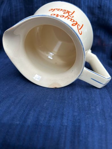 1940s Players Please ceramic advertising water jug