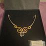Hand Crafted Irish Made Triple Spiral Necklace by Kieran Cunningham Image 2