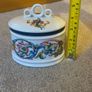 vintage Elizabeth Arden Palais de Versailles porcelain lidded trinket jar Image 8