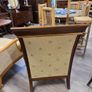 Pair of Vintage Empire Style Mahogany Armchairs Image 5