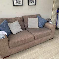 2 seater sofa grey