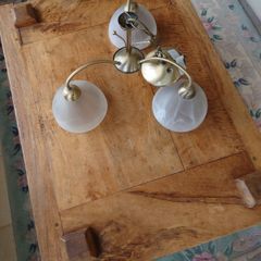 Ceiling Light in brushed brass
