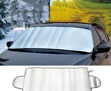 150cm x 70cm Universal Car Front Windshield Cover Auto Sunshade Snow Ice Protection Cover Winter Summer Windshield Shield