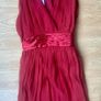 Crimson red dress Image 6
