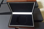 wooden coin box