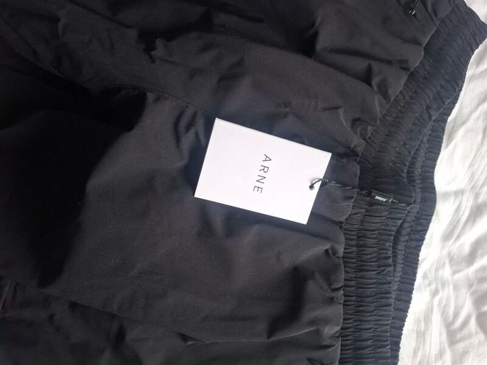 Relaxed fit Nylon Cargo Pant Black/ Medium