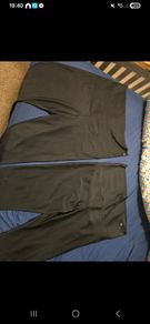 Black Maternity Sports Dry Tech High Waist Full Length Leggings 2 pairs