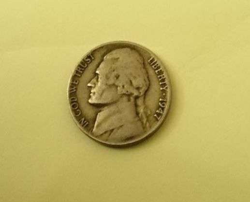 1947 US Jefferson Nickel for sale
