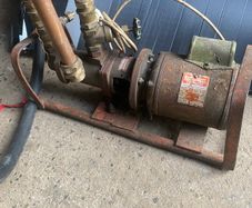 Old fuel transfer pump