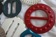 Vintage Buckles - Scarf Rings Lot