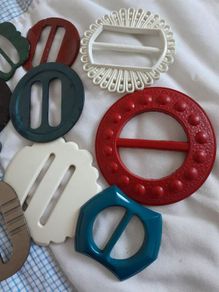 Vintage Buckles - Scarf Rings Lot