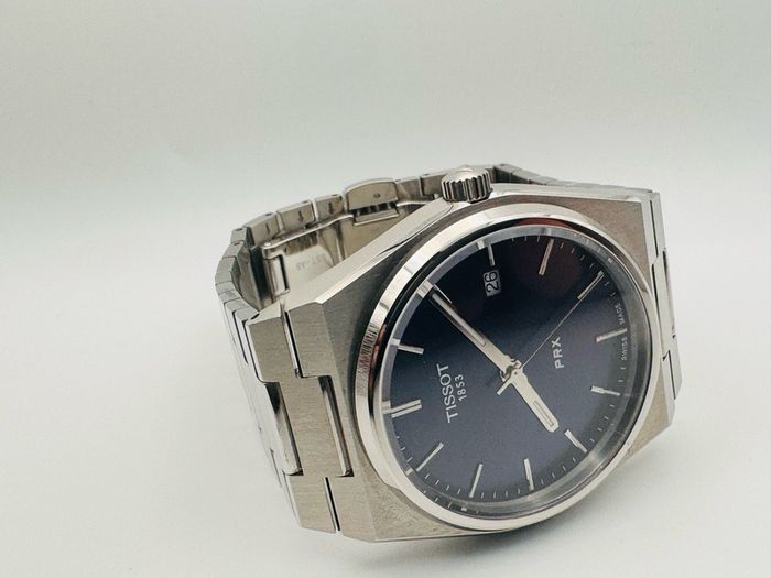 TISSOT PRX blue watch