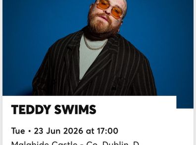 Teddy Swims Tickets