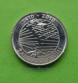 Lithuania 2010 year Commemorative Uncirculated coin.