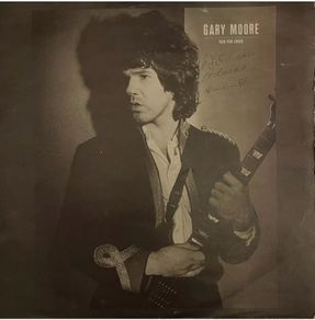 Gary Moore Run For Cover South Africa Release in good condition with writing on front and back side of label and front of sleeve as seen in pictures vinyl record