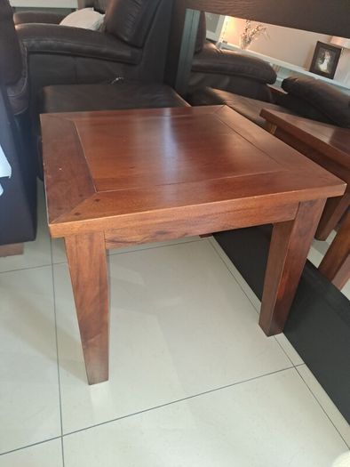 one coffee table and two side coffee tables