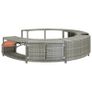 Spa Surround Grey Poly Rattan Image 7