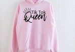 tik tok queen Hoodie queen tiktok