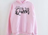 main image for ad tik tok queen Hoodie queen tiktok