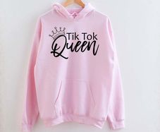 tik tok queen Hoodie queen tiktok