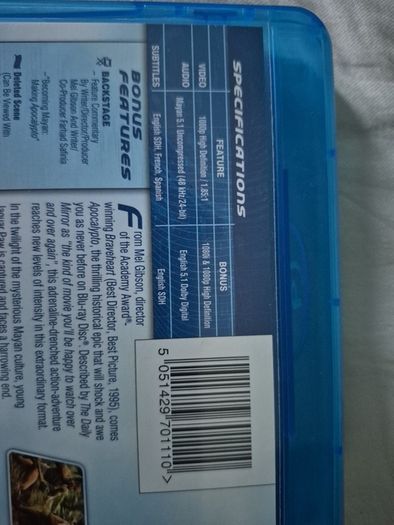 apocalypto bluray