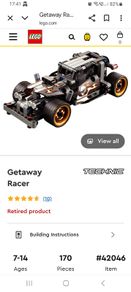 Lego Technic 42046 - getaway racer