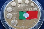 Euro 2004 Portugal Limited edition - 5 Francs 2003 - soccer football coin