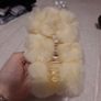 faux fur hair grip Image 3